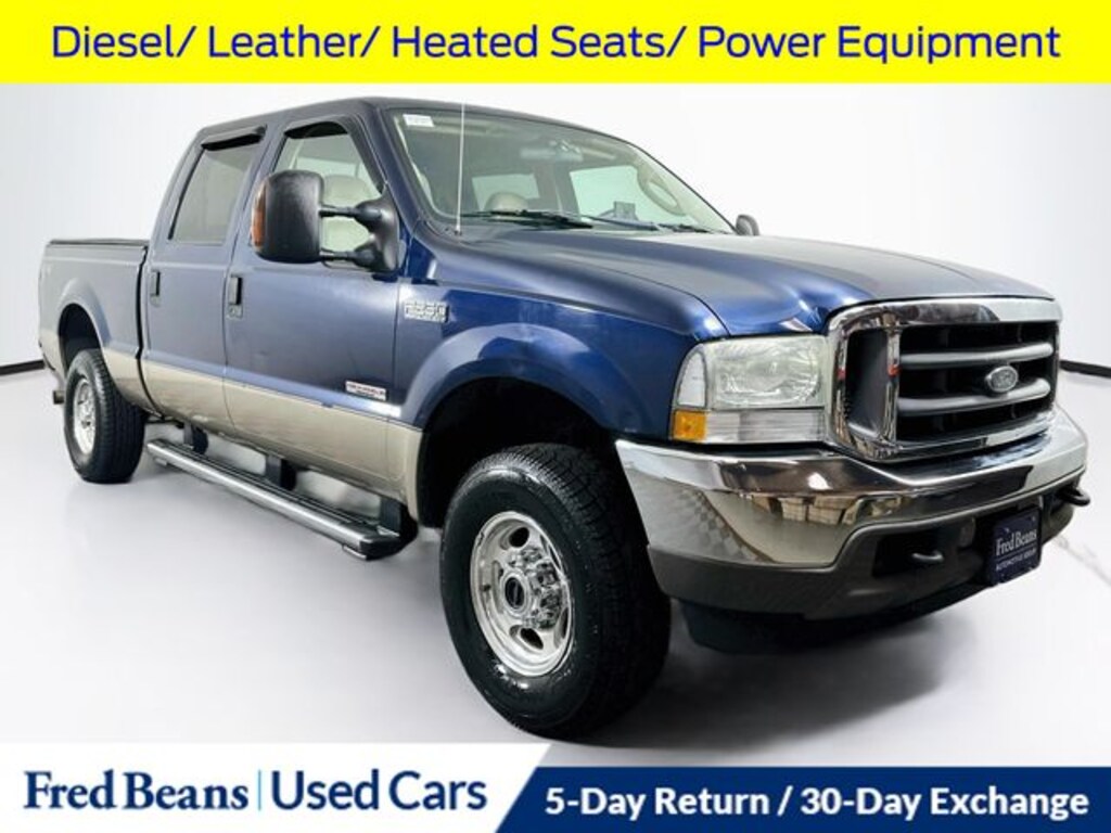 Used 2004 Ford F-250SD Lariat Truck Crew Cab