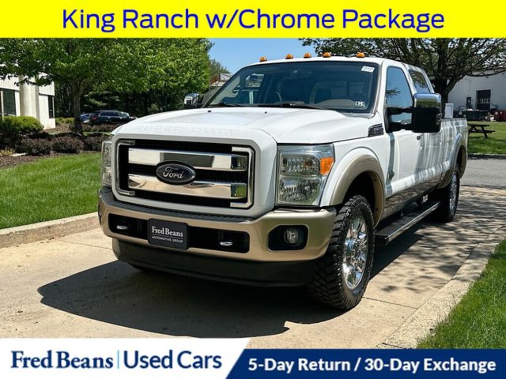Used 2014 Ford F-250SD King Ranch Truck Crew Cab