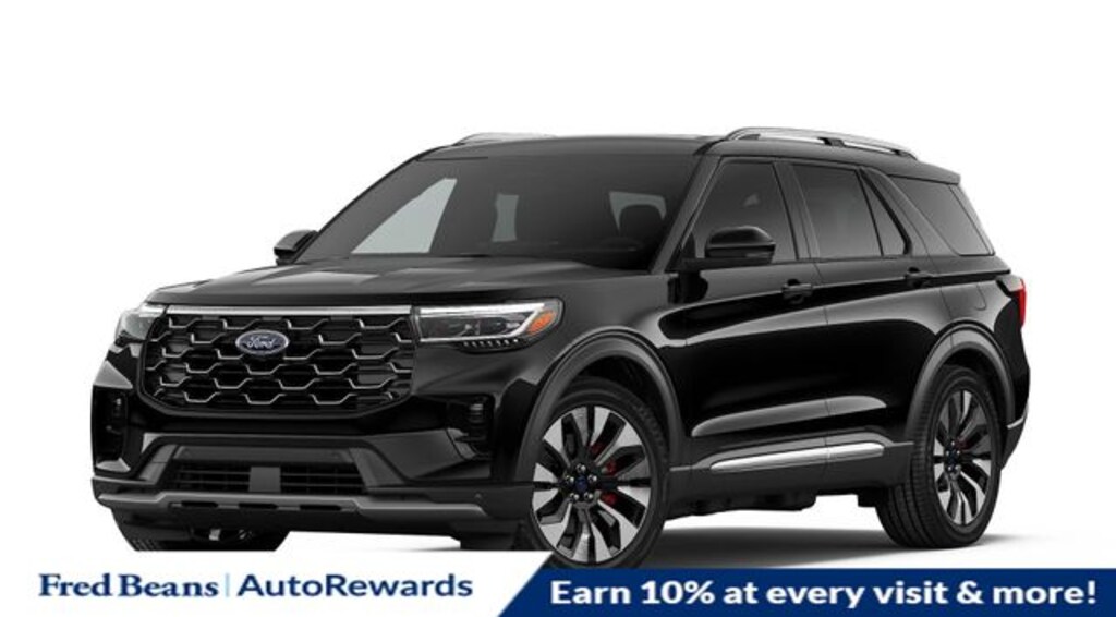 New 2026 Ford Explorer Platinum SUV