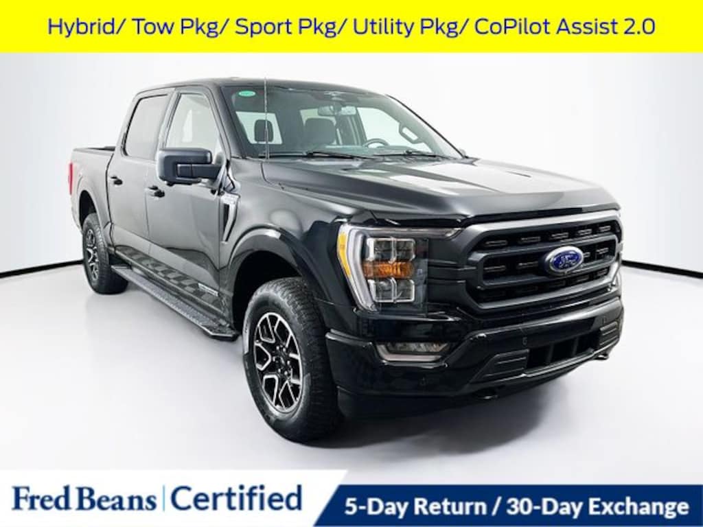 Certified 2023 Ford F-150 XLT Truck SuperCrew Cab