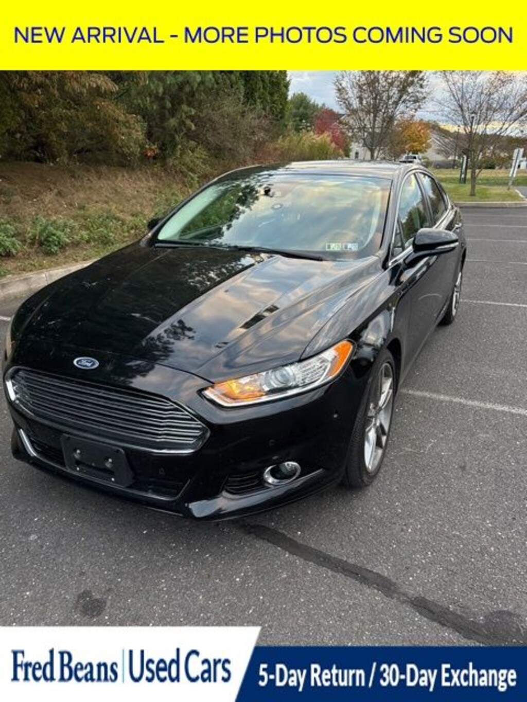 Used 2016 Ford Fusion Titanium Sedan