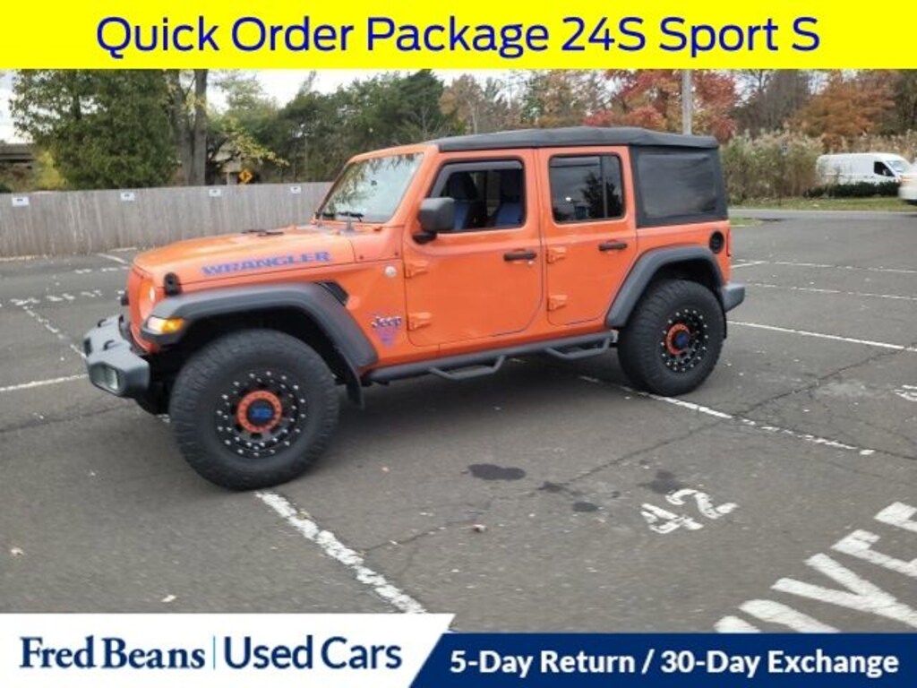 Used 2018 Jeep Wrangler Unlimited Sport S SUV