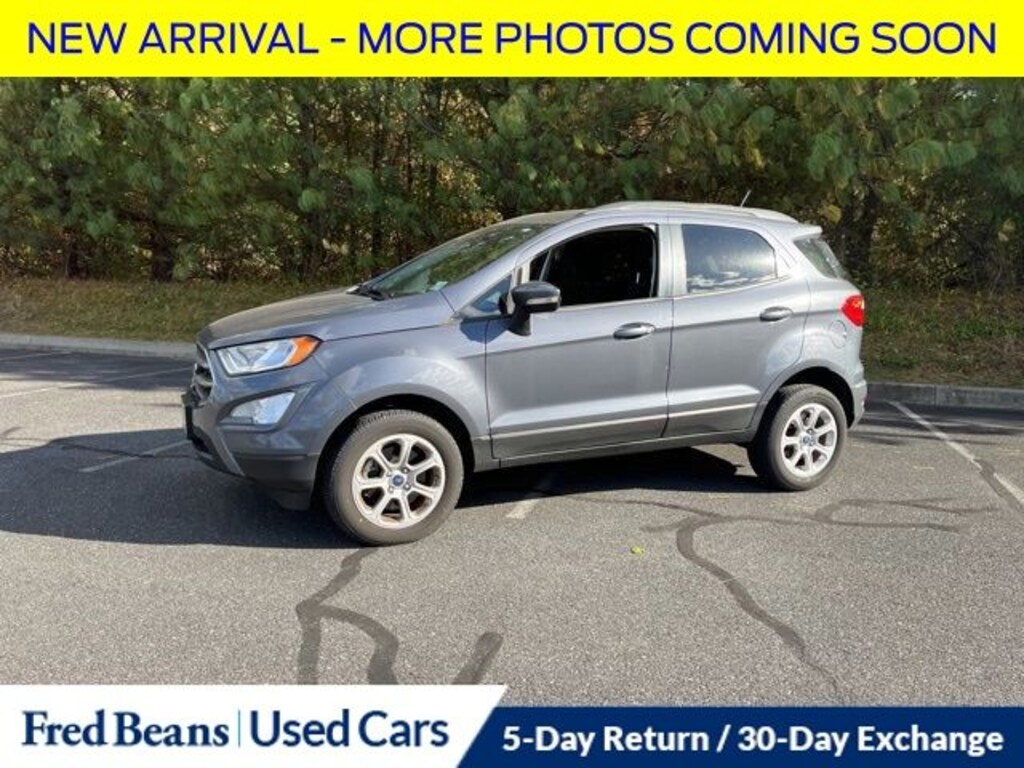 Used 2022 Ford EcoSport SE SUV