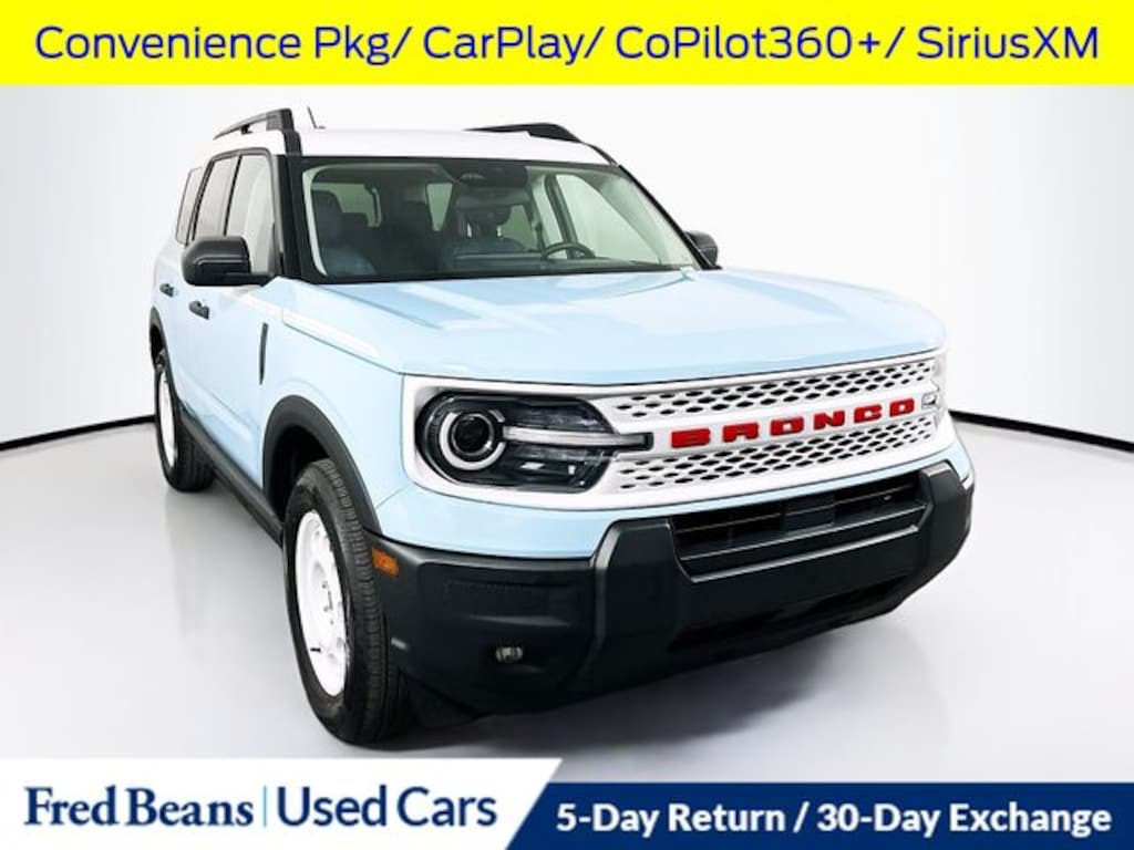 Certified 2025 Ford Bronco Sport Heritage SUV
