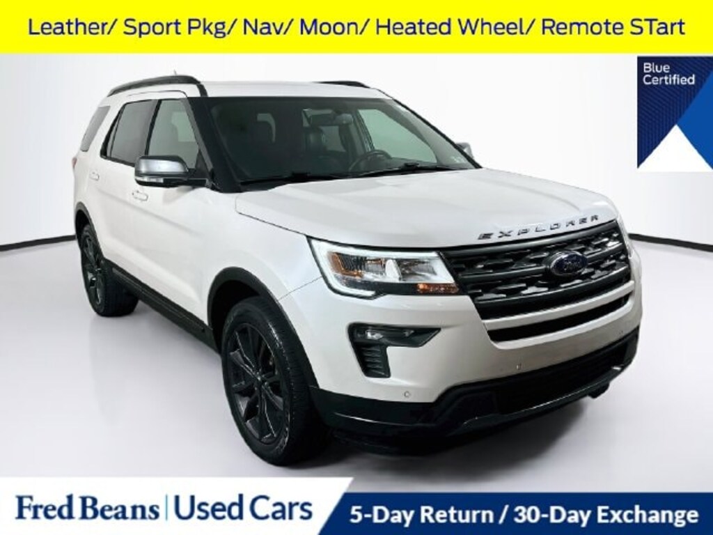 Certified 2019 Ford Explorer XLT SUV