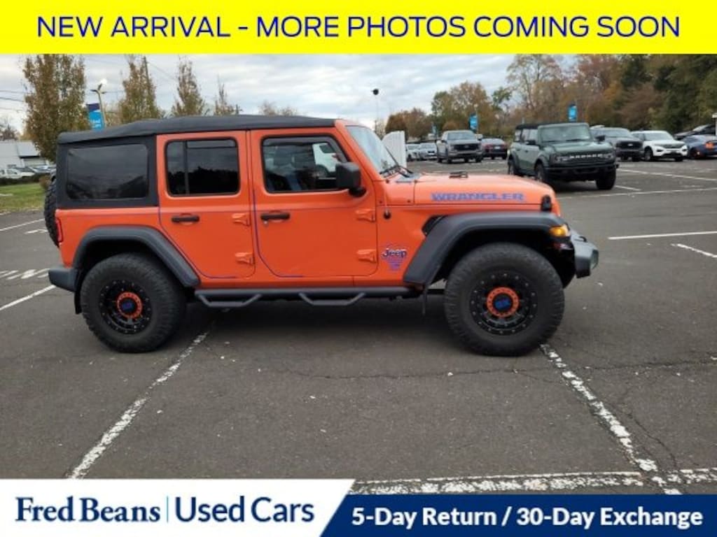 Used 2018 Jeep Wrangler Unlimited Sport S SUV