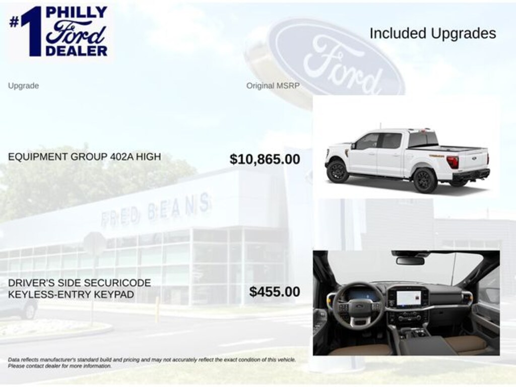 New 2026 Ford F-150 Tremor Truck SuperCrew Cab