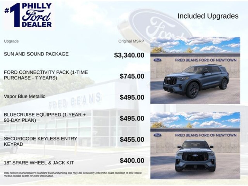 New 2026 Ford Explorer ST SUV