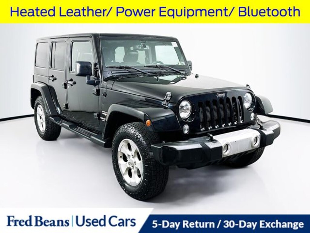 Used 2015 Jeep Wrangler Unlimited Sahara SUV