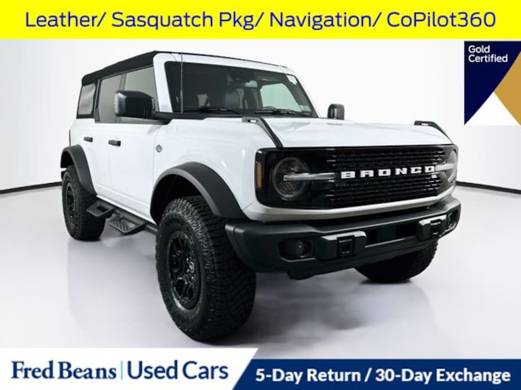 Certified 2023 Ford Bronco Wildtrak SUV