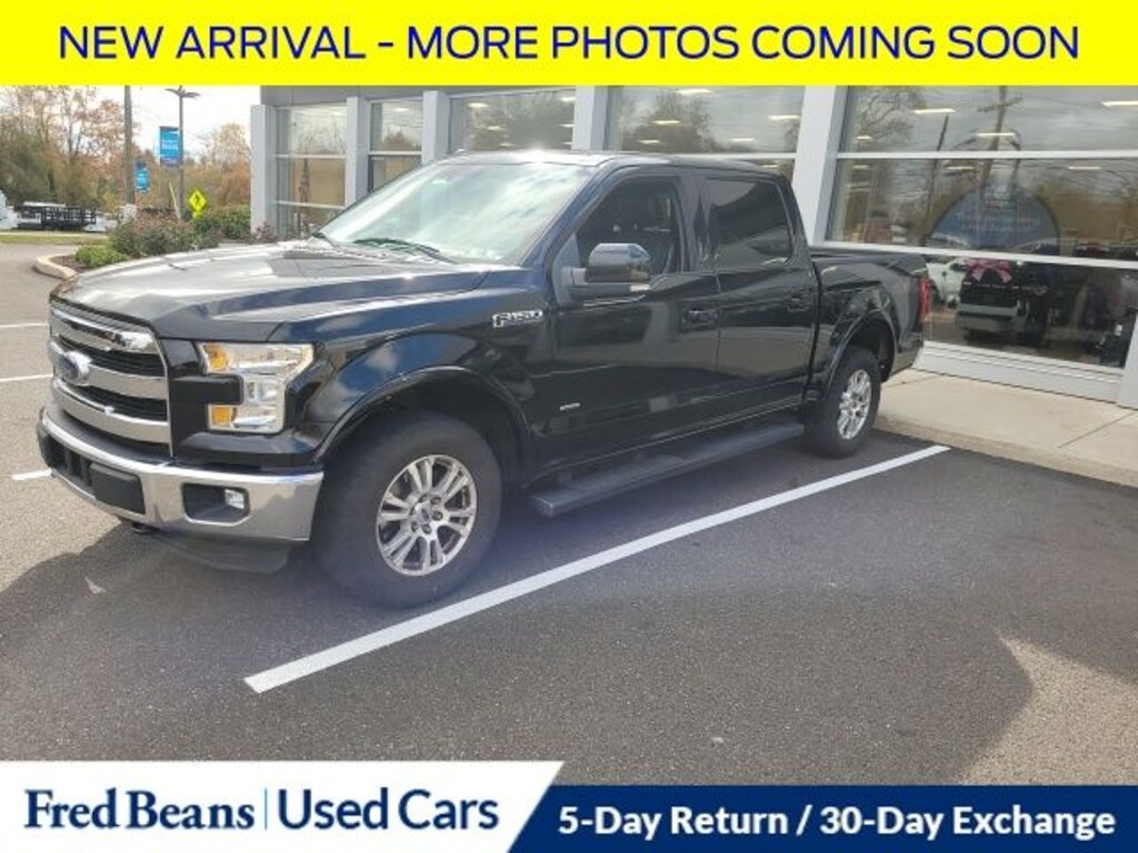 Used 2016 Ford F-150 Lariat Truck SuperCrew Cab