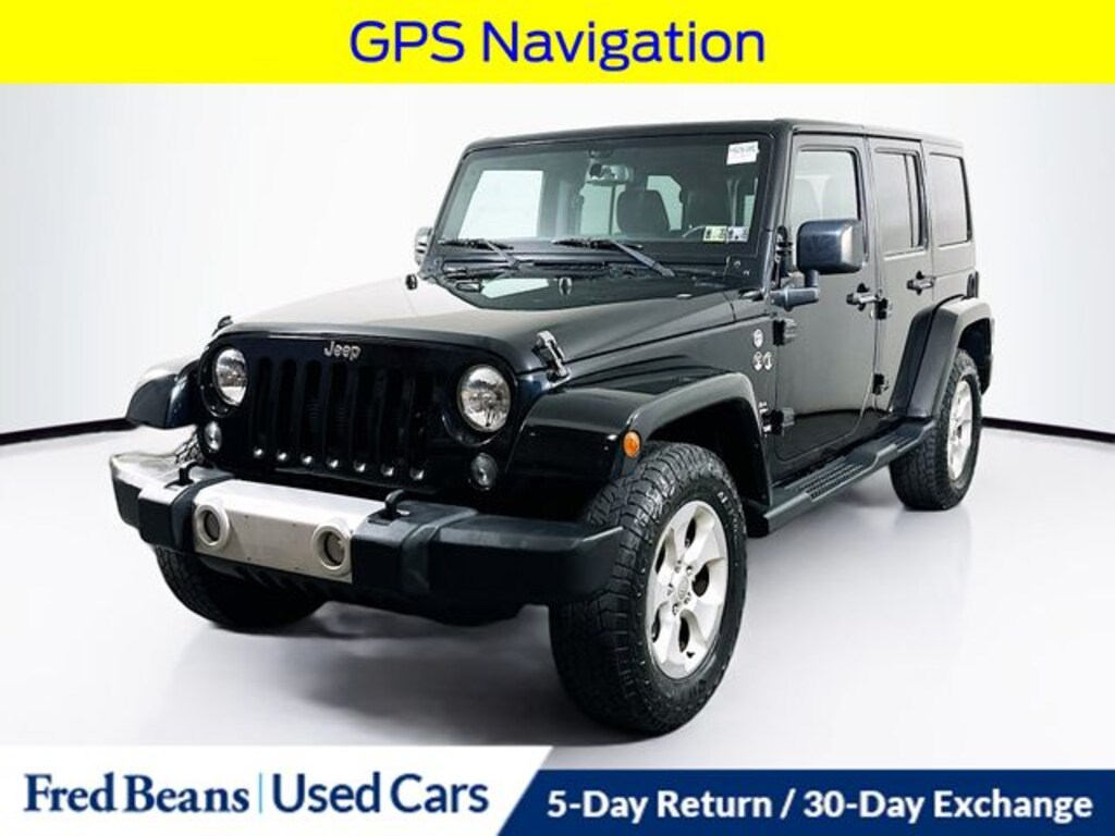 Used 2015 Jeep Wrangler Unlimited Sahara SUV