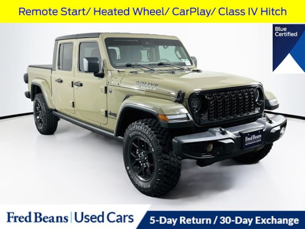 Used 2025 Jeep Gladiator Willys Truck Crew Cab
