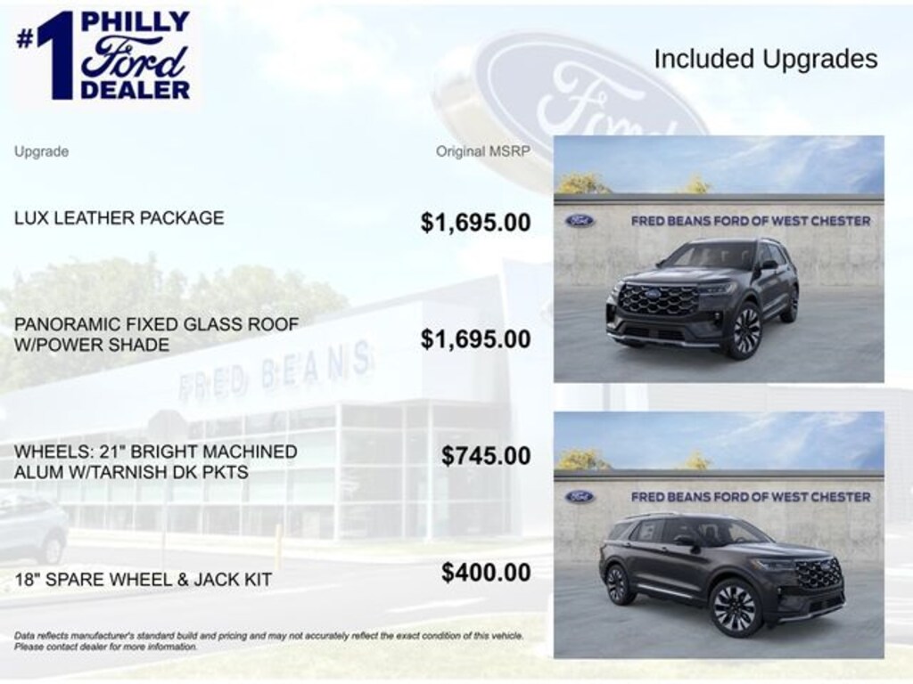 New 2026 Ford Explorer Platinum SUV