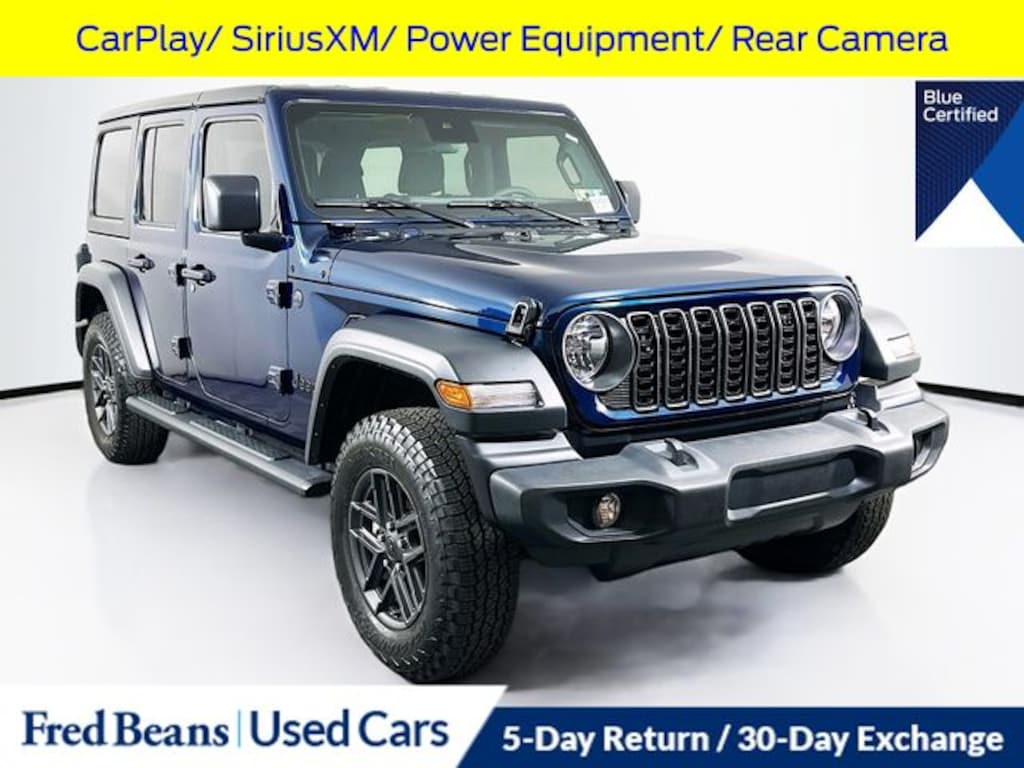 Used 2025 Jeep Wrangler Sport S SUV
