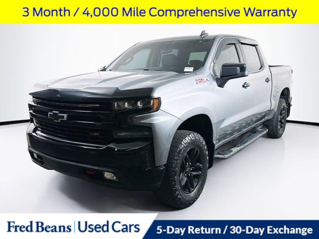 Used 2020 Chevrolet Silverado 1500 LT Trail Boss Truck Crew Cab