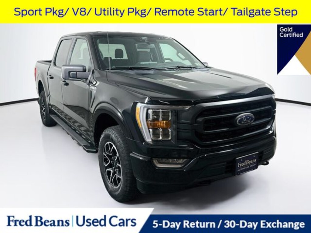 Certified 2022 Ford F-150 XLT Truck SuperCrew Cab