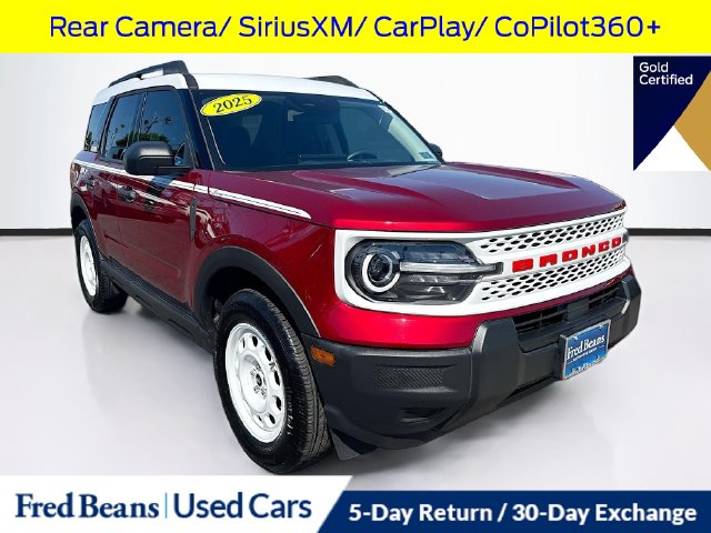 Certified 2025 Ford Bronco Sport Heritage SUV
