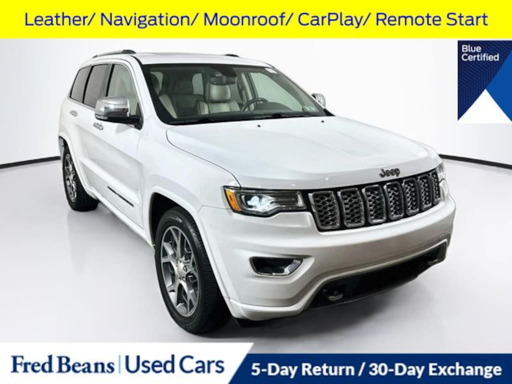 Used 2020 Jeep Grand Cherokee Overland SUV