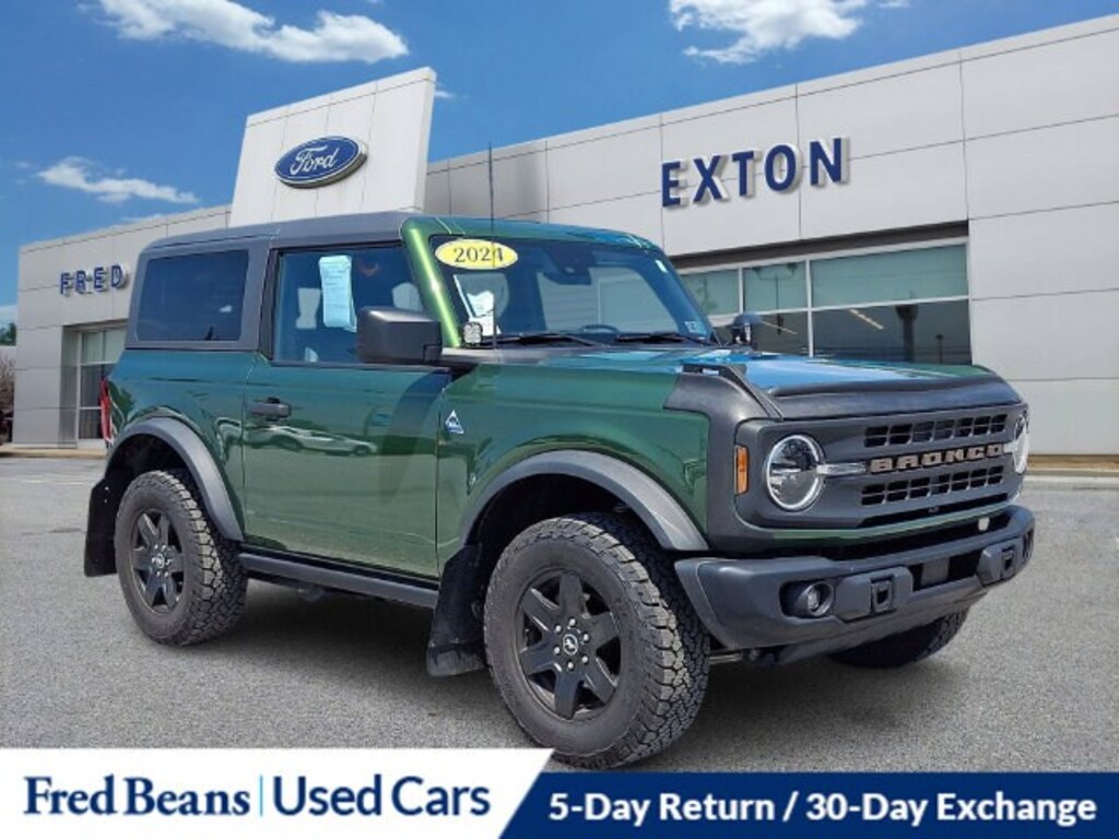 Certified 2024 Ford Bronco Black Diamond SUV