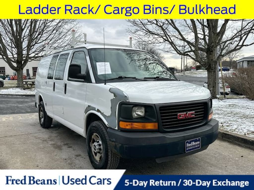 Used 2010 GMC Savana 2500 Work Van Van Cargo Van