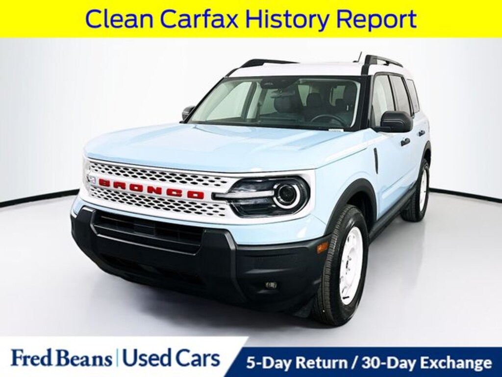Certified 2025 Ford Bronco Sport Heritage SUV