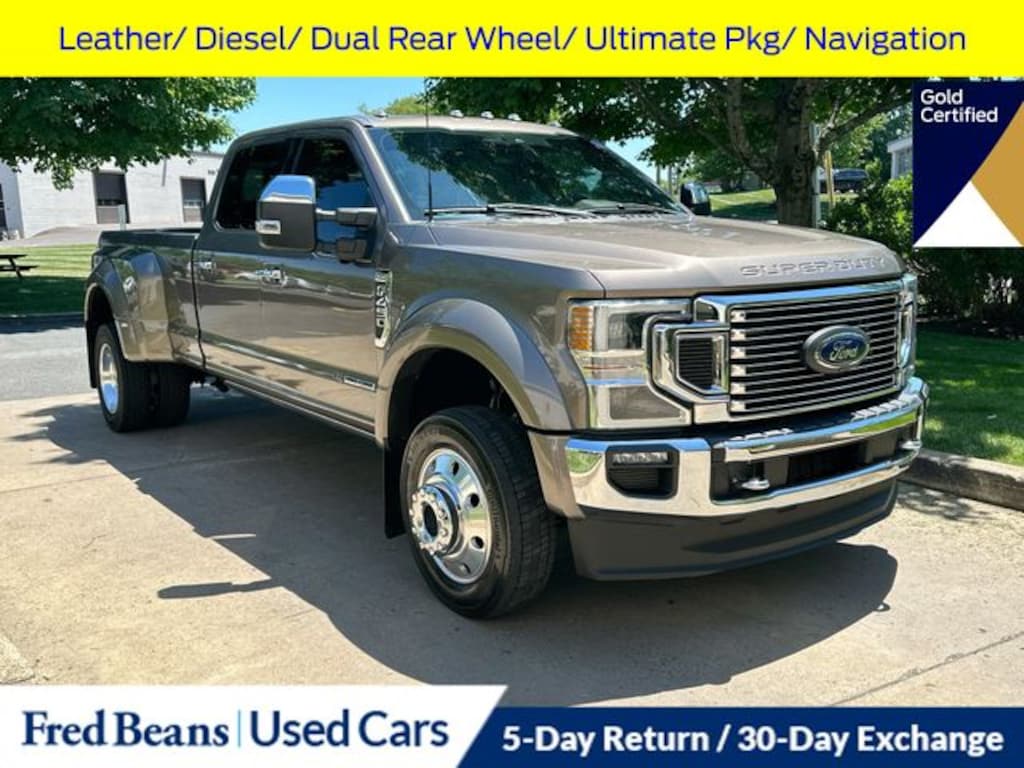 Used 2022 Ford F-450SD King Ranch Truck Crew Cab