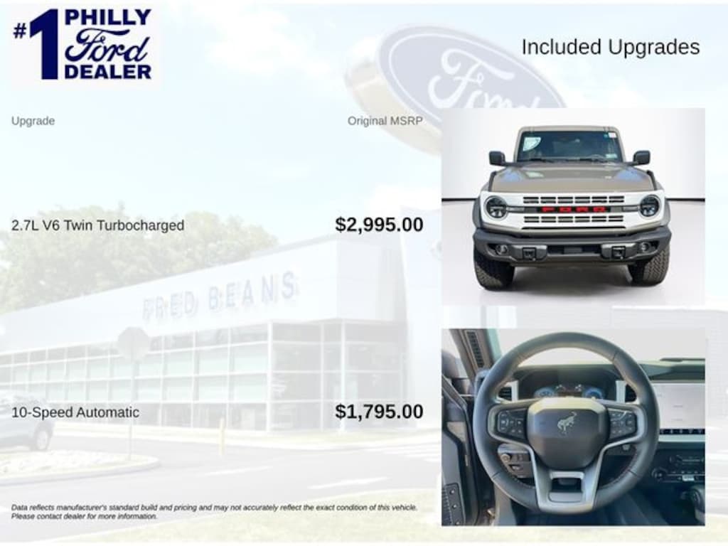 New 2026 Ford Bronco Heritage Edition SUV