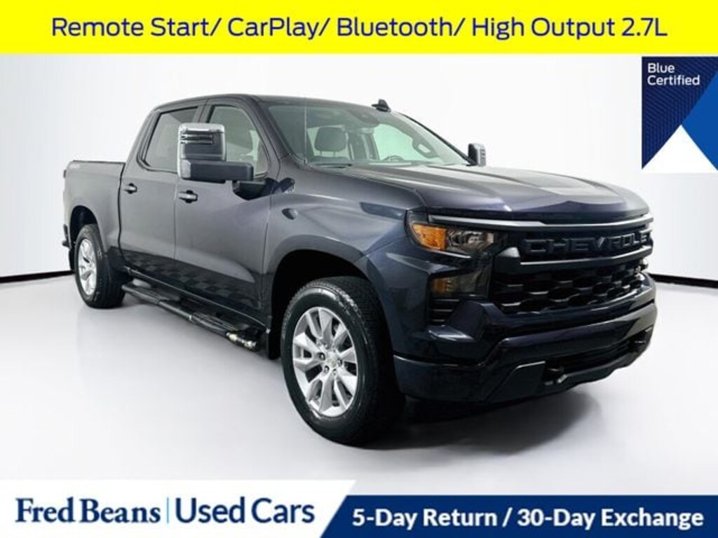 Used 2023 Chevrolet Silverado 1500 Custom Truck Crew Cab