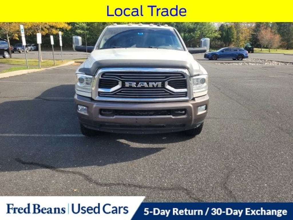 Used 2018 Ram 3500 Laramie Longhorn Truck Crew Cab