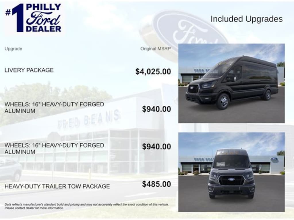 New 2026 Ford Transit-350 Passenger XLT Wagon High Roof HD Ext. Van