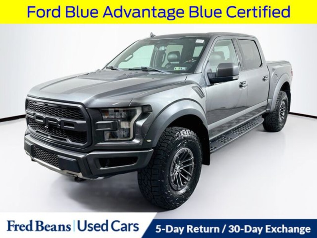 Certified 2019 Ford F-150 Raptor Truck SuperCrew Cab