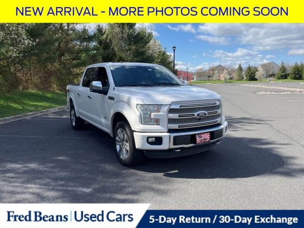 Used 2015 Ford F-150 Platinum Truck SuperCrew Cab