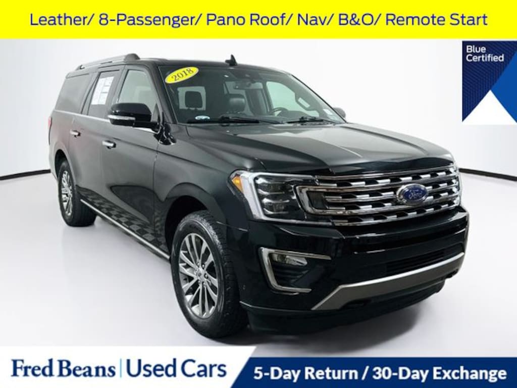 Certified 2018 Ford Expedition Max Limited SUV