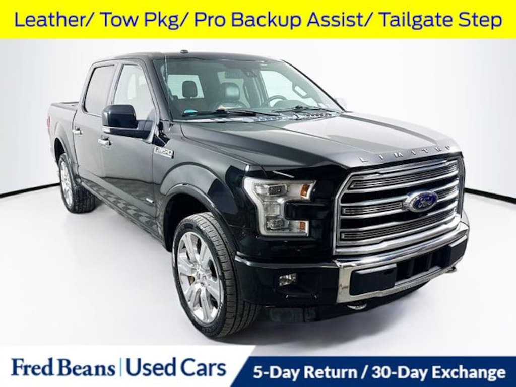 Used 2016 Ford F-150 Limited Truck SuperCrew Cab