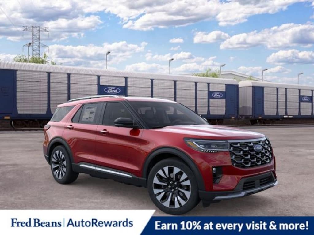 New 2026 Ford Explorer Platinum SUV