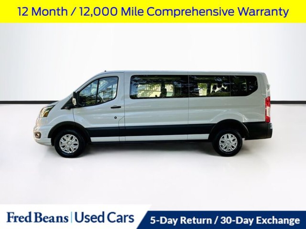 Certified 2023 Ford Transit-350 XLT Wagon Low Roof Van