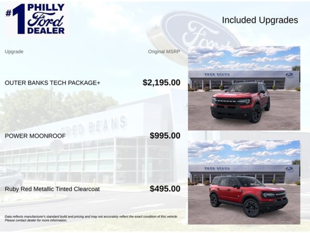 New 2026 Ford Bronco Sport Outer Banks SUV