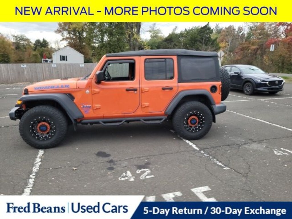 Used 2018 Jeep Wrangler Unlimited Sport S SUV