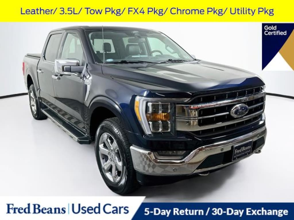 Used 2022 Ford F-150 Lariat Truck SuperCrew Cab