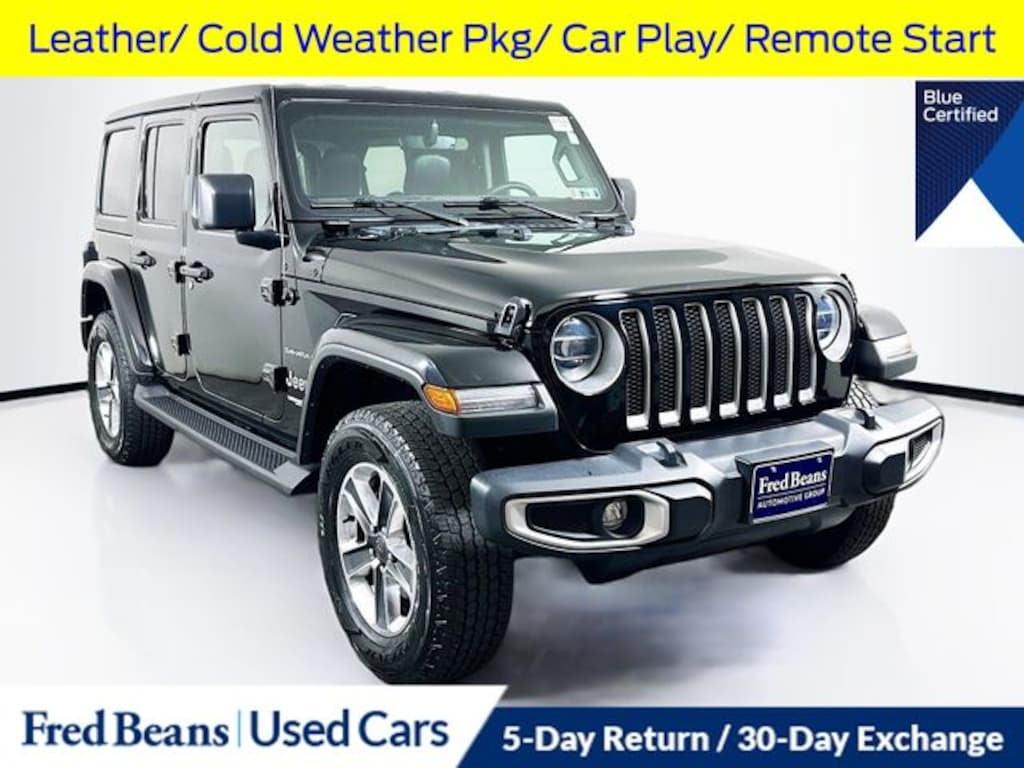 Certified 2022 Jeep Wrangler Unlimited Sahara SUV