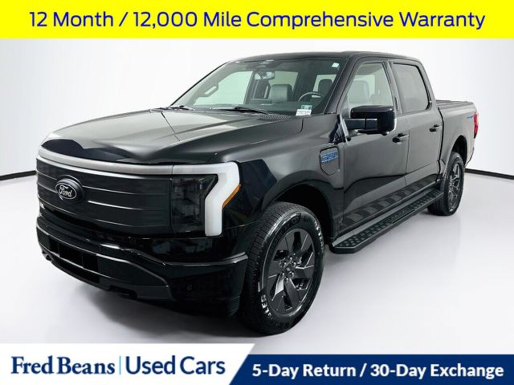 Used 2025 Ford F-150 Lightning Lariat Truck SuperCrew Cab