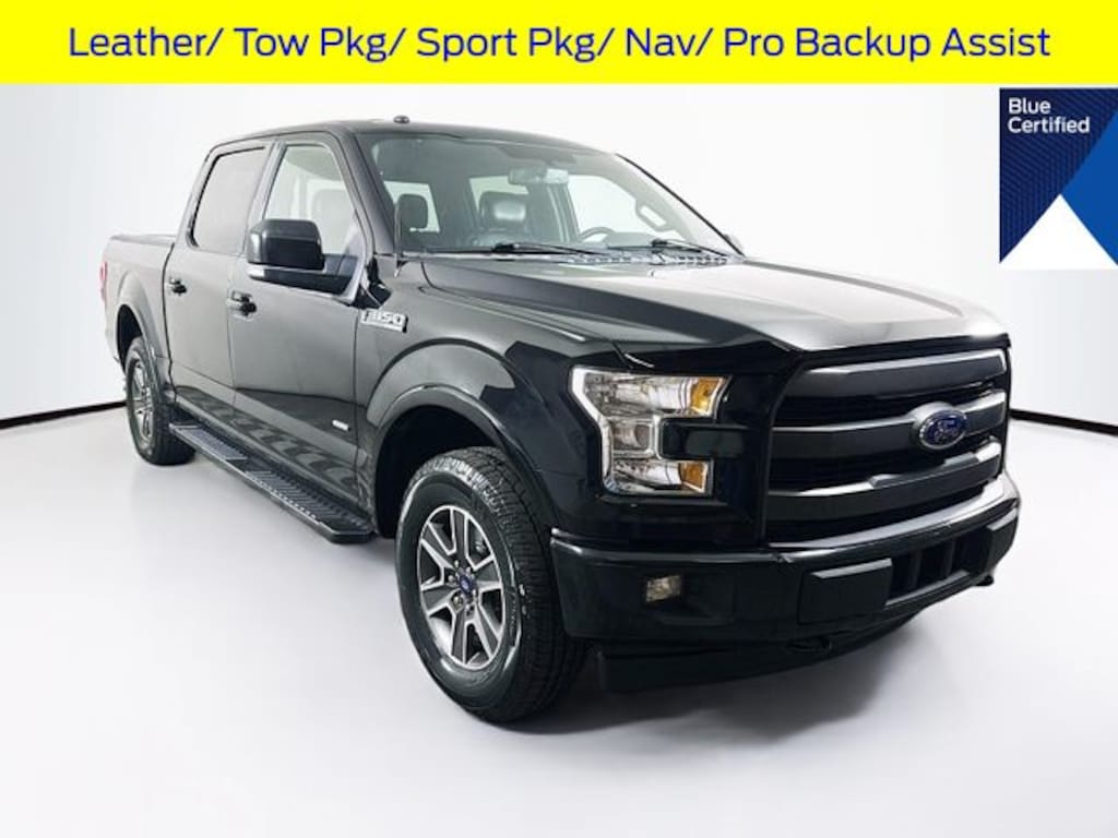 Used 2017 Ford F-150 Lariat Truck SuperCrew Cab