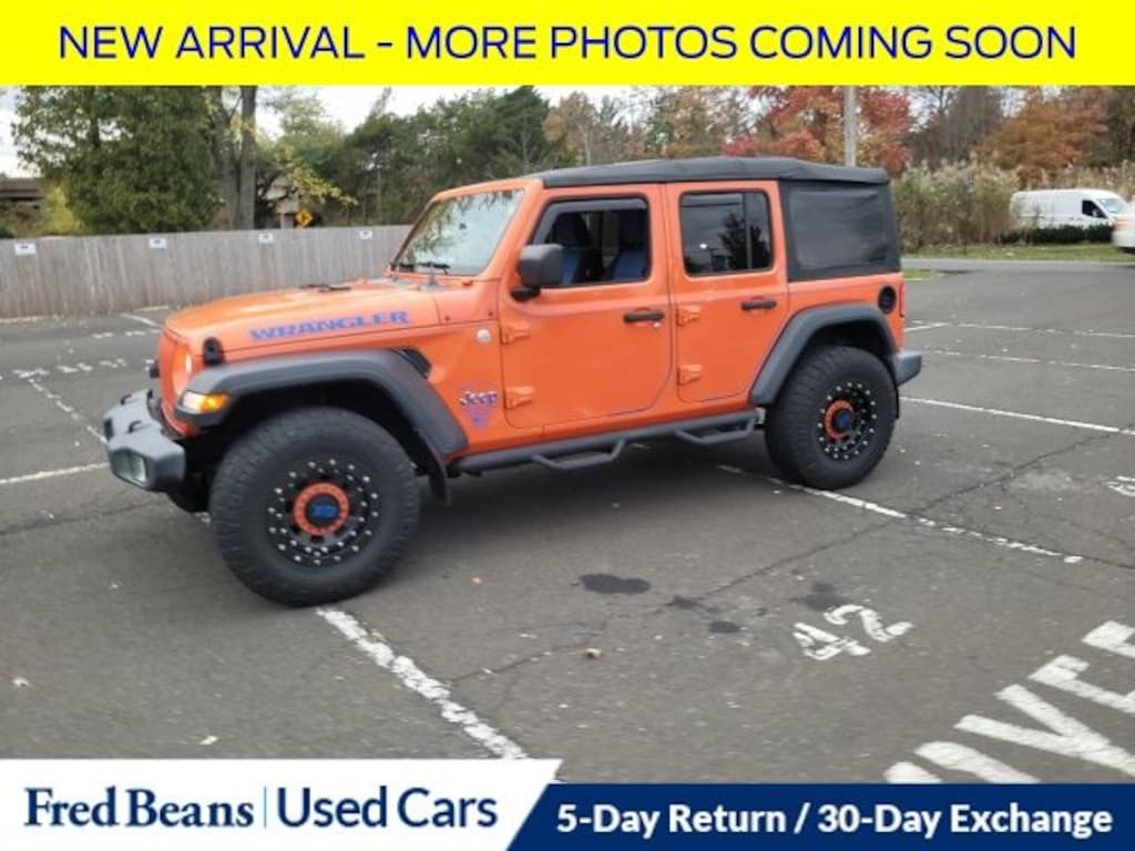 Used 2018 Jeep Wrangler Unlimited Sport S SUV