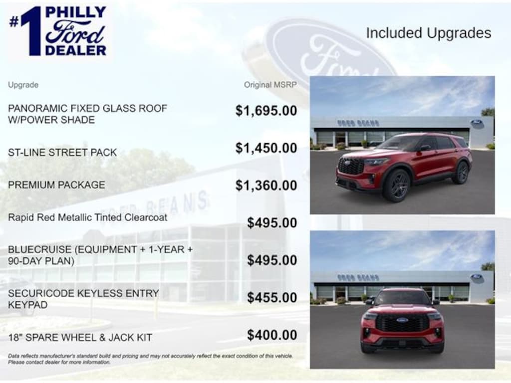 New 2026 Ford Explorer ST-Line SUV