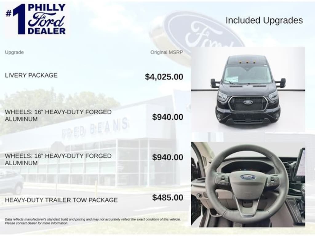 New 2026 Ford Transit-350 Passenger XLT Wagon High Roof HD Ext. Van