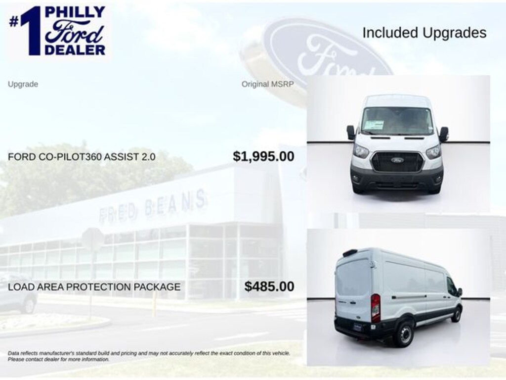 New 2026 Ford Transit-250 Cargo Base Van Medium Roof Van