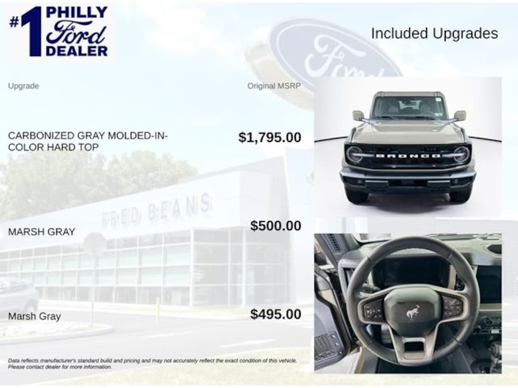 New 2026 Ford Bronco Outer Banks SUV