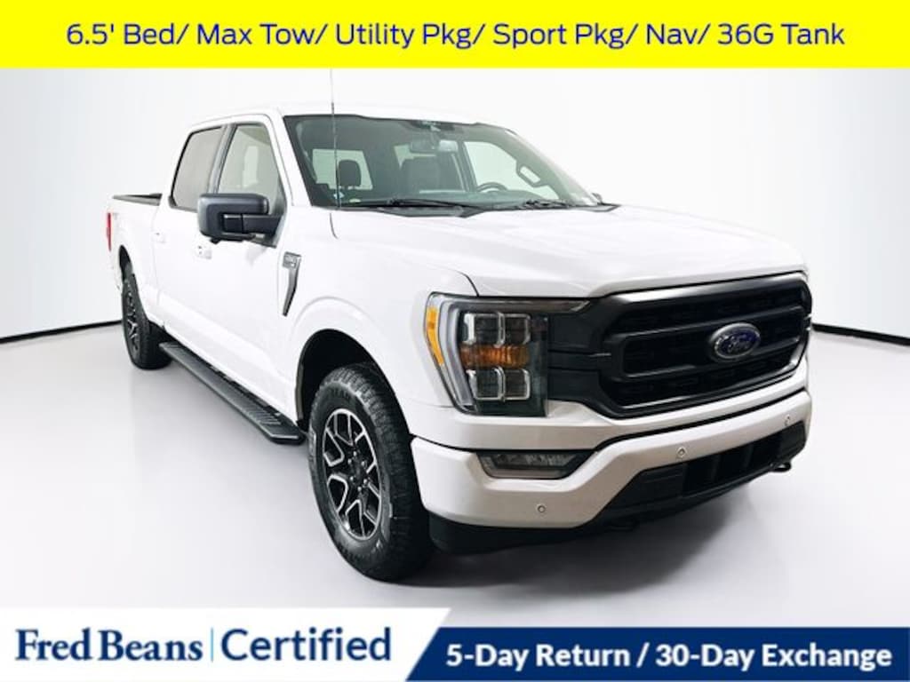 Certified 2022 Ford F-150 XLT Truck SuperCrew Cab