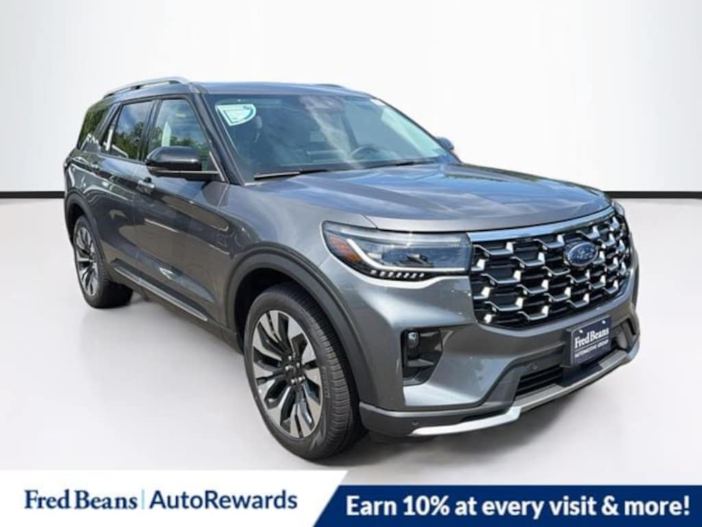 New 2026 Ford Explorer Platinum SUV